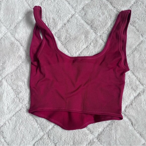 Out From Under | Maroon Camilla Seamless Bustier | Size Medium, Large - Picture 4 of 9